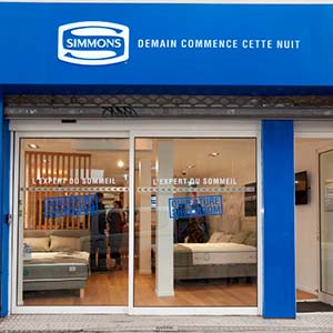 Boutique Simmons Paris 16e – Victor Hugo