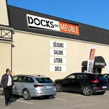 magasin docks du meuble devanture