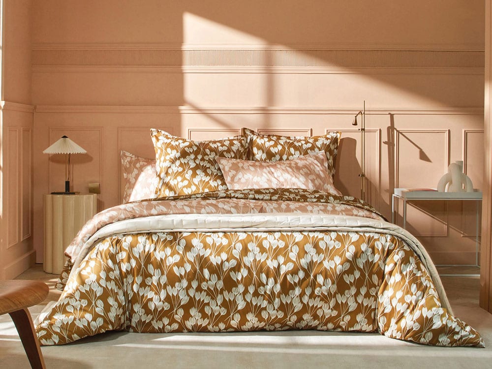 linge de lit blanc des vosges