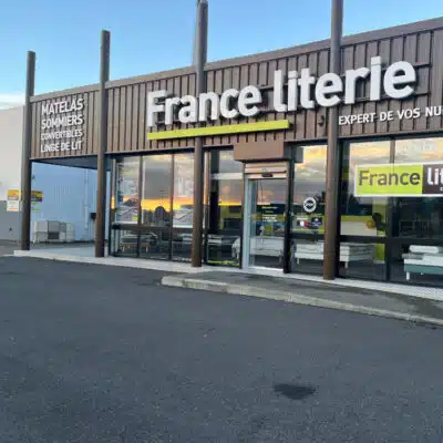façade magasin France Literie
