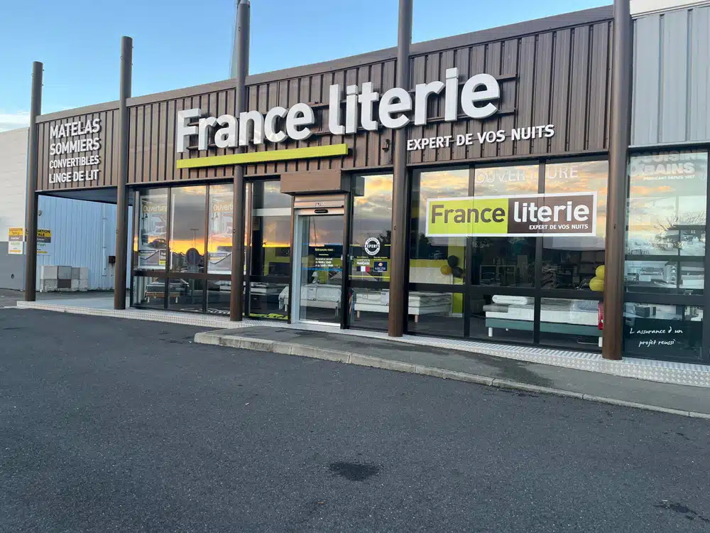 façade magasin France Literie