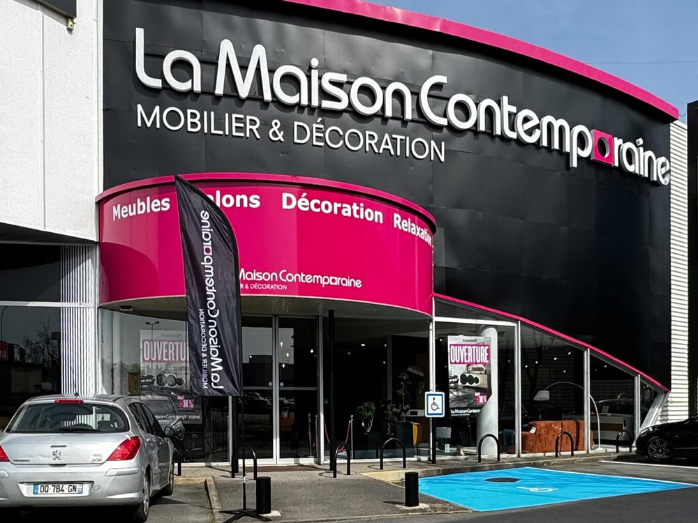magasin la maison contemporaine devanture