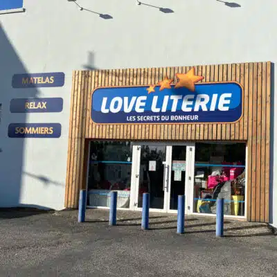love literie extérieur magasin