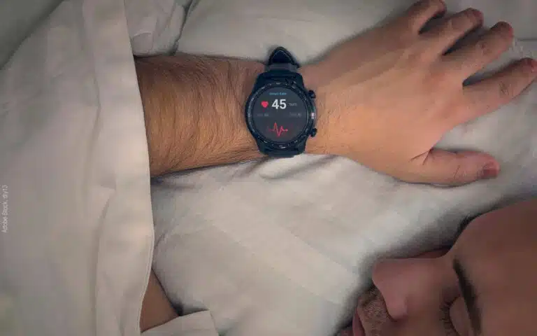 une montre connectée qui mesure le sommeil