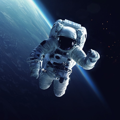 astronaute NASA dans l'espace