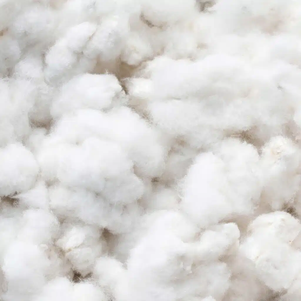 du coton qui va être recyclé