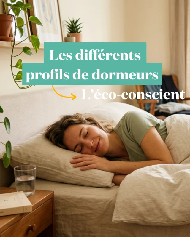 Parce que nous ne dormons pas tous de la même façon, nous n’avons pas tous les mêmes besoins.Chez Parlons Literie, on vous aide à mieux vous connaître… pour mieux dormir 😴Chaque mois, nous décryptons un profil de dormeur&nbsp;: ses habitudes, son rapport au lit, son quotidien… et surtout les solutions literie les plus adaptées pour l’accompagner durablement 🌙Cinquième rendez-vous de notre série&nbsp;: l’éco-conscient 🌿Celui qui ne veut plus choisir entre bien dormir… et consommer responsable.En 2024, 80 % des Français déclarent qu’ils devront adapter leur mode de vie face au changement climatique. Un chiffre qui traduit une évolution profonde&nbsp;: aujourd’hui, même le sommeil peut devenir un acte engagé.Pour l’éco-conscient, le lit idéal ne se limite pas au confort. Il doit être durable, conçu avec des matériaux responsables, et pensé pour avoir une seconde vie (l'éco-organisme Ecomaison sera son meilleur allié sur ce dernier point&nbsp;!) Mais attention&nbsp;: responsable ne s'oppose pas à confortable et au détriment de l'écoute de ses besoins ✨Rendez-vous le mois prochain pour découvrir le dernier profil n°6&nbsp;: le dormeur au sommeil léger — celui pour qui chaque micro-réveil compte 🌙#parlonsliterie #coachliterie #expertliterie #sommeil #guideconso