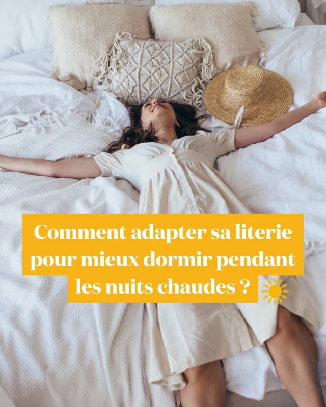 Les fortes chaleurs de ces dernières semaines vous ont sans doute rappelé qu'en été, le confort de vos nuits passe en partie par le choix des bonnes matières ☀️
Une nuit plus agréable repose avant tout sur une literie adaptée… et sur des matériaux capables de mieux accompagner votre sommeil 😴
Pour commencer, privilégiez les fibres naturelles pour votre linge de lit&nbsp;: le lin, le coton ou encore la percale de coton sont appréciés pour leur respirabilité, leur légèreté et leur capacité à évacuer plus facilement l'humidité 🌿
➡️ Côté oreiller et matelas, certaines innovations permettent également de limiter la sensation de chaleur. C'est notamment le cas chez @tempur_fr, qui a développé la technologie SmartCool™&nbsp;: une housse fraîche au toucher conçue pour absorber l'excès de chaleur dès le coucher, sur plusieurs de ses matelas et oreillers🌙
➡️ Pour le linge de maison, @blancdesvosges perpétue un savoir-faire textile d'exception avec ses collections de linge de lit en coton et en percale de coton. Des matières adaptées aux nuits d’été qui allient esthétisme et confort.
Ces exemples le montrent&nbsp;: mieux dormir quand les températures grimpent passe souvent par des choix simples et adaptés, loin des promesses trop belles pour être vraies 🌡️
Parfois, les gestes les plus pertinents sont aussi les plus faciles à mettre en place&nbsp;: choisir des matières adéquates, renouveler une literie devenue trop ancienne… et privilégier des produits fabriqués près de chez vous pour soutenir des savoir-faire français et limiter les transports inutiles 🌍
Et vous, quelle est votre matière de literie préférée pour affronter les chaleurs de l'été&nbsp;? 👇
#parlonsliterie #coachliterie #mieuxdormir #guideconso #sommeil