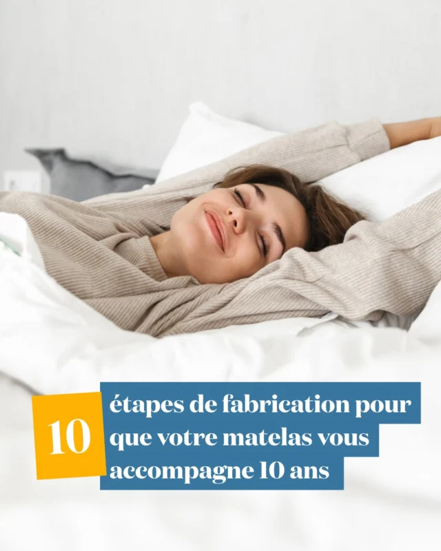 La qualité de votre matelas se joue bien avant la première nuit que vous passez dessus 🛏️
Derrière chaque couchage, il y a des matières, des technologies, des gestes et des choix de fabrication qui méritent d’être mieux connus 🔎
👉 Pourquoi&nbsp;? Parce qu’ils permettent de comprendre ce qui rend votre sommeil si réparateur et comment votre couchage peut s’adapter au mieux à vos besoins 🤝
Chez Parlons Literie, nous défendons une literie qualitative, durable et transparente&nbsp;: savoir comment un produit est fabriqué, c’est aussi mieux comprendre ce que l’on achète 🇫🇷
Envie d’aller plus loin&nbsp;? Retrouvez sur notre blog notre décryptage complet des différentes étapes de fabrication d’un matelas, de son cœur jusqu’aux dernières finitions ✨
@ebac.literie @dunlopillo_matelas#parlonsliterie #mieuxdormir #dormir #guideconso #literie