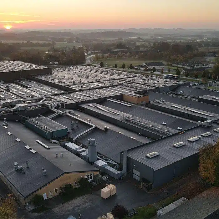 usine tempur au danemark